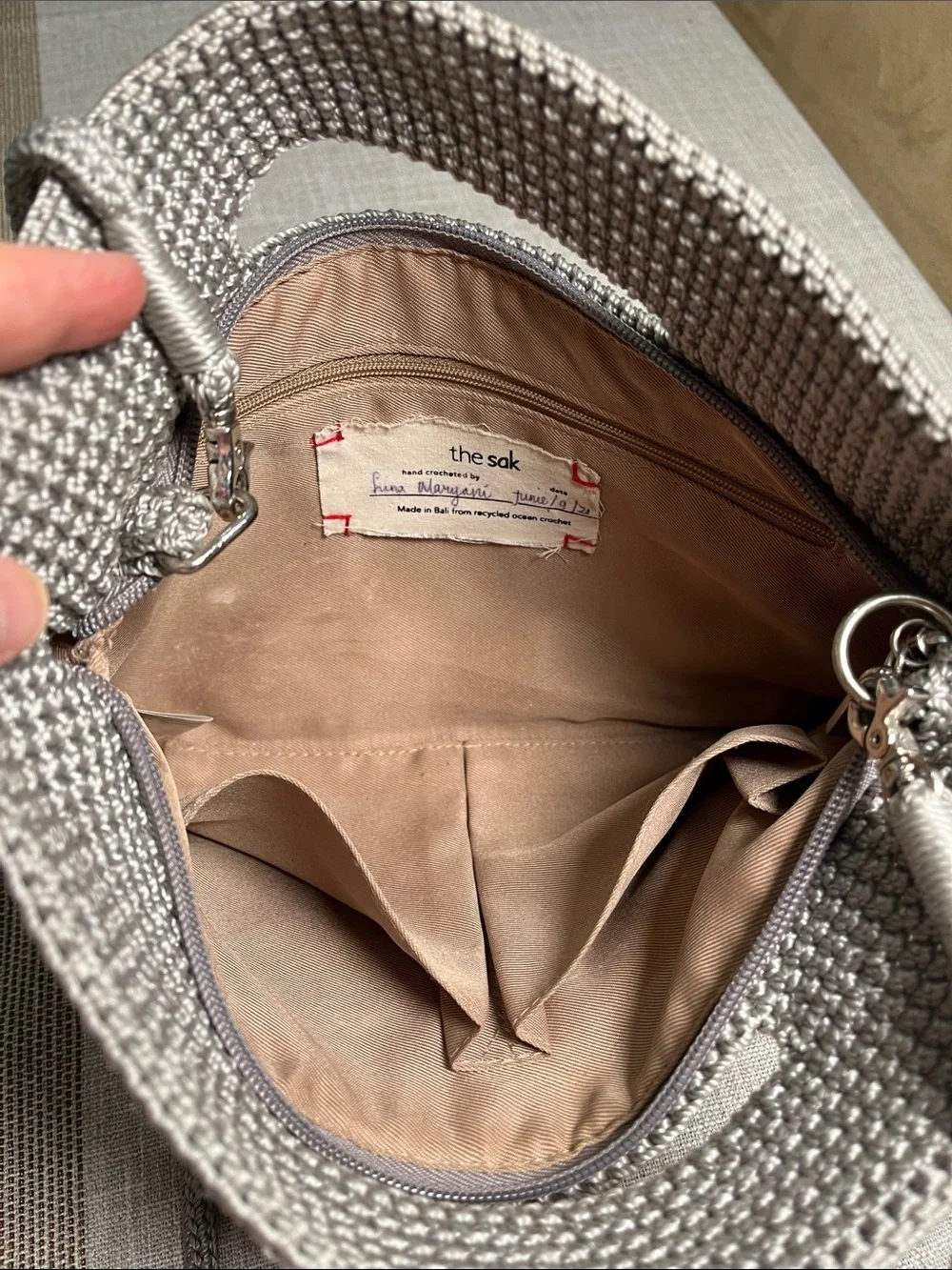 The Sak Oceana Whale Knit convertible Crossbody